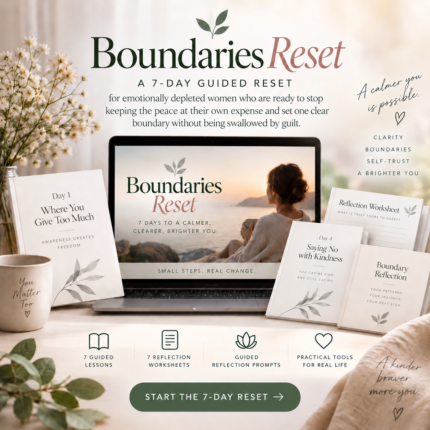 Boundaries Reset: 7 Day Guided Reset